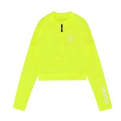 Volcom 2022 SS Logo Swimwear For Women Neon Yellow X Xs -Volcom Sales Shop org 523