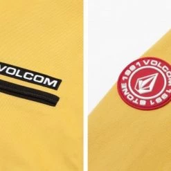 Volcom Unisex Street Style Logo Jackets For Men Yellow X L -Volcom Sales Shop org 5260