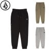 Volcom Unisex Street Style Cotton Logo Bottoms For Men Khaki X L -Volcom Sales Shop org 5263