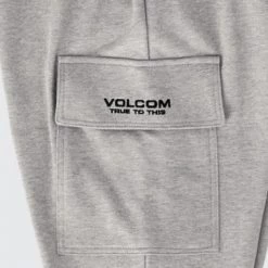 Volcom Unisex Street Style Cotton Logo Bottoms For Men Khaki X L -Volcom Sales Shop org 5273
