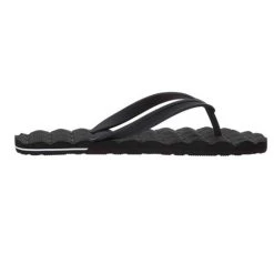 Volcom Street Style Plain Flipflop Logo Sandals For Men Black X Us10 -Volcom Sales Shop org 5289
