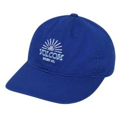 Volcom Unisex Street Style Caps For Men Green X One Size -Volcom Sales Shop org 5316