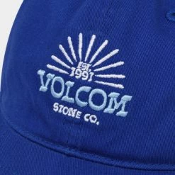 Volcom Unisex Street Style Caps For Men Green X One Size -Volcom Sales Shop org 5318