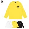 Volcom 2022 SS Unisex Street Style Long Sleeves Cotton Long Sleeve T-shirt For Men Yellow X Xl -Volcom Sales Shop org 5364