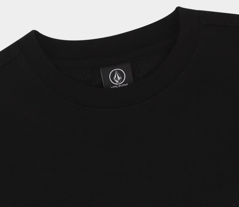 Volcom Unisex Street Style Cotton Short Sleeves Logo T-Shirts For Men Black X Xl 6 Volcom Unisex Street Style Cotton Short Sleeves Logo T-Shirts For Men Black X Xl - Image 4
