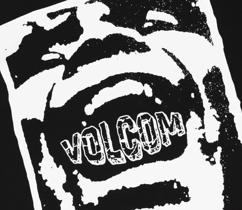 Volcom Unisex Street Style Cotton Short Sleeves Logo T-Shirts For Men Black X Xl 7 Volcom Unisex Street Style Cotton Short Sleeves Logo T-Shirts For Men Black X Xl - Image 5