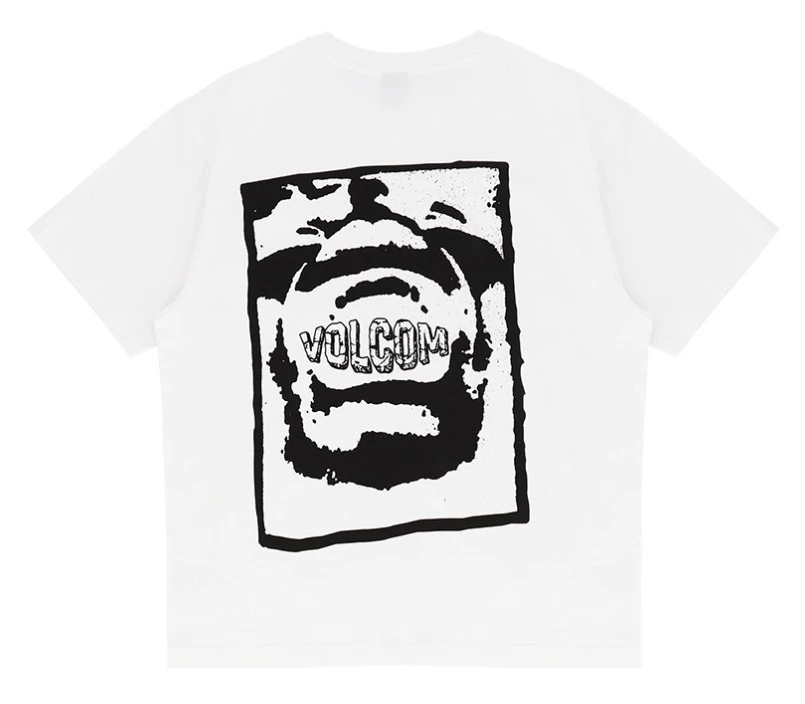 Volcom Unisex Street Style Cotton Short Sleeves Logo T-Shirts For Men Black X Xl 9 Volcom Unisex Street Style Cotton Short Sleeves Logo T-Shirts For Men Black X Xl - Image 7