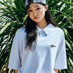 Volcom Unisex Street Style Short Sleeves Logo T-Shirts For Women Navy X M -Volcom Sales Shop org 5408