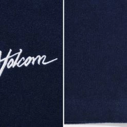 Volcom Unisex Street Style Short Sleeves Logo T-Shirts For Men Navy X M -Volcom Sales Shop org 5416