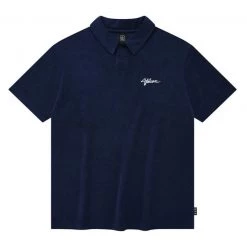 Volcom Unisex Street Style Short Sleeves Logo T-Shirts For Men Navy X M -Volcom Sales Shop org 5418