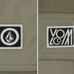 Volcom 2022 SS Unisex Street Style Cotton Logo Bottoms For Men Gray X L -Volcom Sales Shop org 5445