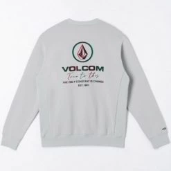 Volcom Unisex Street Style U-Neck Long Sleeves Cotton For Men Gray X Xl 25 Volcom Unisex Street Style U-Neck Long Sleeves Cotton For Men Gray X Xl -Volcom Sales Shop org 5478