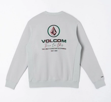 Volcom Unisex Street Style U-Neck Long Sleeves Cotton For Men Gray X Xl 6 Volcom Unisex Street Style U-Neck Long Sleeves Cotton For Men Gray X Xl - Image 4