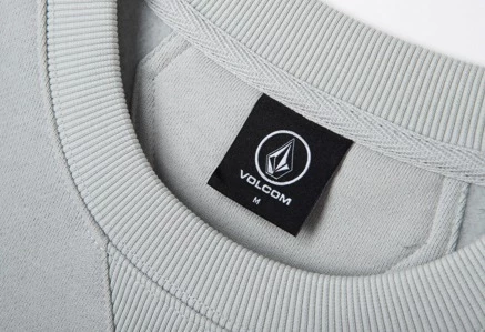 Volcom Unisex Street Style U-Neck Long Sleeves Cotton For Men Gray X Xl 7 Volcom Unisex Street Style U-Neck Long Sleeves Cotton For Men Gray X Xl - Image 5
