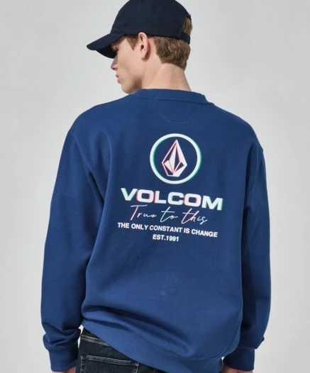 Volcom Unisex Street Style U-Neck Long Sleeves Cotton For Men Gray X Xl 15 Volcom Unisex Street Style U-Neck Long Sleeves Cotton For Men Gray X Xl - Image 13
