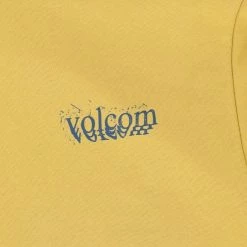 Volcom Unisex Street Style Long Sleeves Cotton Logo Hoodies For Men Mustard X M -Volcom Sales Shop org 5567