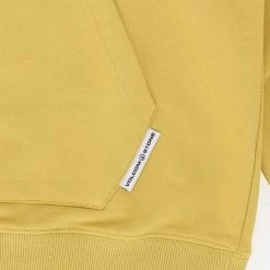 Volcom Unisex Street Style Long Sleeves Cotton Logo Hoodies For Men Mustard X M -Volcom Sales Shop org 5568