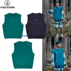 Volcom 2022 SS T-Shirts For Men Green X L