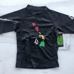 Volcom Unisex Kids Girl Swimwear For Kids Black X 3t