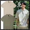 Volcom Casual Style Unisex Street Style Logo Polos For Women L.khaki X S -Volcom Sales Shop org 5596