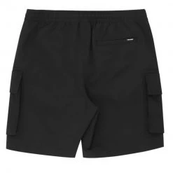 Volcom Casual Style Street Style Logo Shorts For Women Black X S -Volcom Sales Shop org 5624