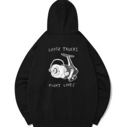 Volcom 2021-22FW Unisex Street Style Long Sleeves Cotton Logo Hoodies For Men Black X S -Volcom Sales Shop org 5664