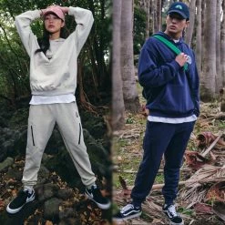 Volcom 2022 SS Unisex Street Style Cotton Logo Bottoms For Men Navy X M