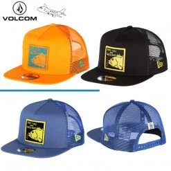 Volcom 2021-22FW Unisex Caps For Men Orange X One Size