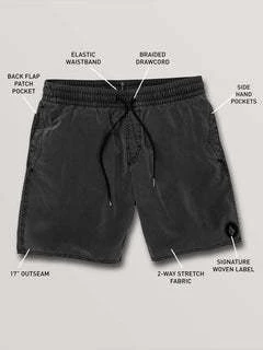 Volcom 2022 SS Street Style Swimwear (A2512004) For Men ②black X M 18 Volcom 2022 SS Street Style Swimwear (A2512004) For Men ②black X M - Image 16