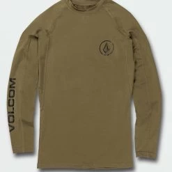 Volcom 2022 SS Street Style Plain Logo Military Swimwear (A9312202) For Men Black X Xs -Volcom Sales Shop org 5904