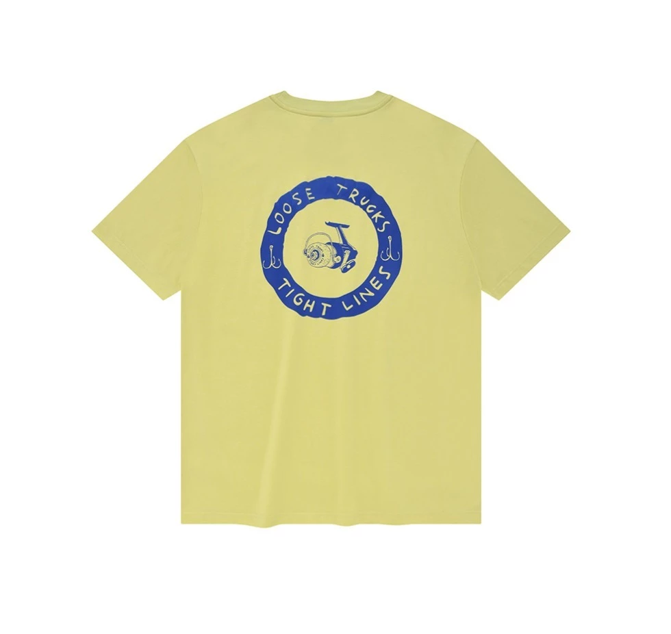 Volcom Unisex Street Style Short Sleeves Logo T-Shirts For Women Lime X M 10 Volcom Unisex Street Style Short Sleeves Logo T-Shirts For Women Lime X M - Image 8