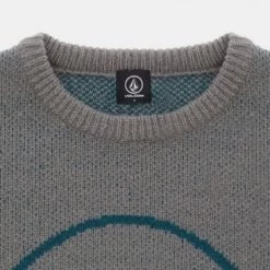 Volcom Unisex U-Neck Long Sleeves Logo Sweaters For Men Gray X Xl 32 Volcom Unisex U-Neck Long Sleeves Logo Sweaters For Men Gray X Xl -Volcom Sales Shop org 5963