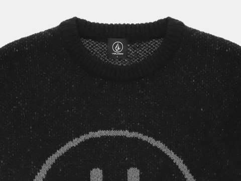Volcom Unisex U-Neck Long Sleeves Logo Sweaters For Men Gray X Xl 19 Volcom Unisex U-Neck Long Sleeves Logo Sweaters For Men Gray X Xl - Image 17