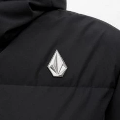 Volcom Unisex Street Style Logo Down Jackets For Men Gray X L -Volcom Sales Shop org 5984