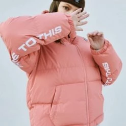 Volcom Unisex Street Style Logo Down Jackets For Men Gray X L -Volcom Sales Shop org 5993