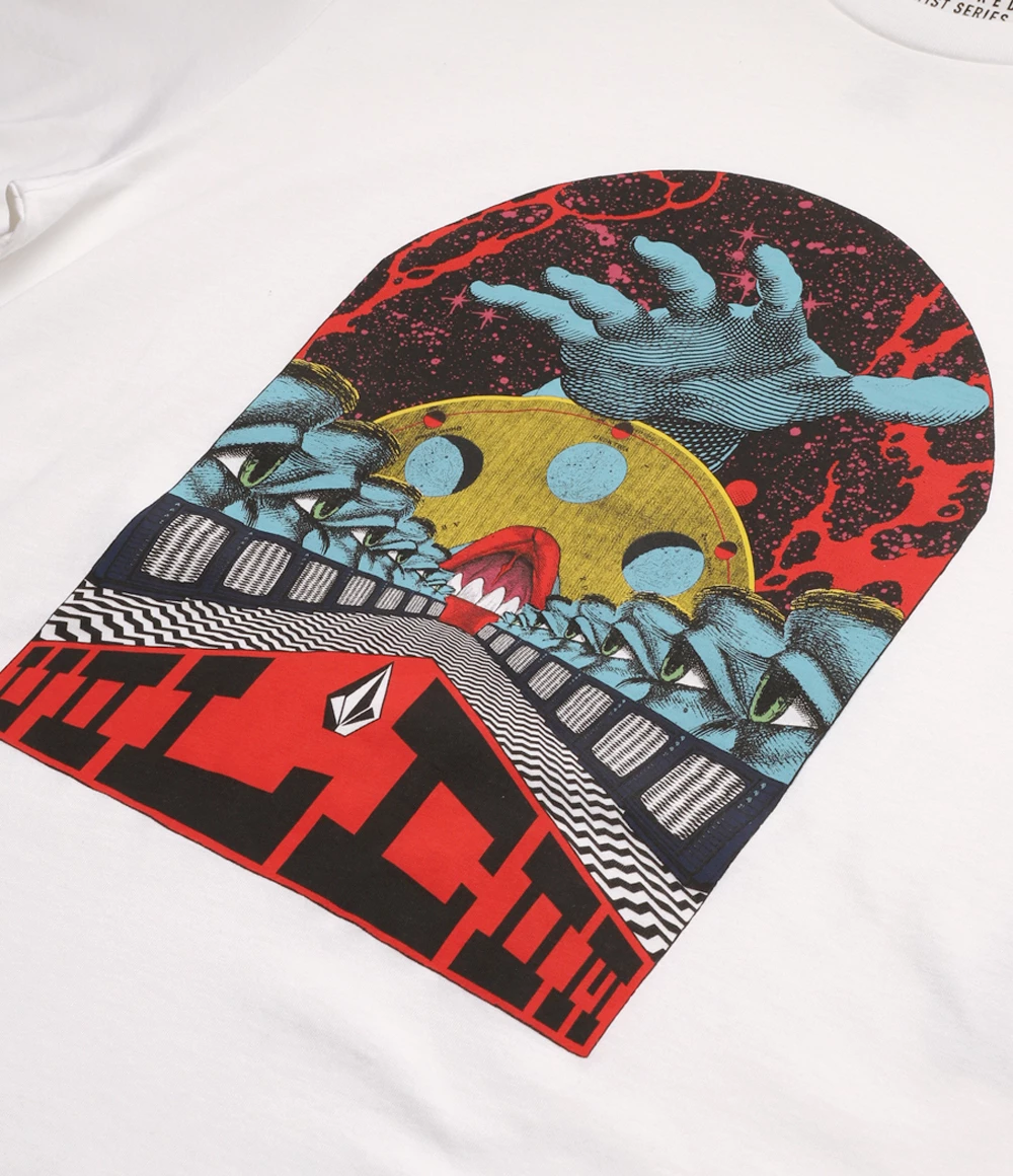 Volcom 2022 SS T-Shirts For Men White (white) Series X L 7 Volcom 2022 SS T-Shirts For Men White (white) Series X L - Image 5