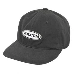 Volcom Unisex Street Style Caps For Men Charcoal X One Size -Volcom Sales Shop org 6126