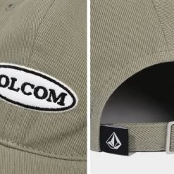 Volcom Unisex Street Style Caps For Men Charcoal X One Size -Volcom Sales Shop org 6131