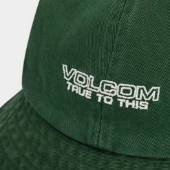 Volcom Unisex Street Style Bucket Hats Wide-brimmed Hats For Men Green X S -Volcom Sales Shop org 6171