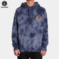 Volcom Street Style Long Sleeves Cotton Logo Hoodies For Men No Color Specification X L