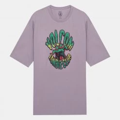 Volcom 2022 SS T-Shirts For Men Purple X L -Volcom Sales Shop org 6186