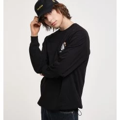 Volcom Flower Patterns Unisex U-Neck Long Sleeves Cotton Logo For Women Blue Green X L 24 Volcom Flower Patterns Unisex U-Neck Long Sleeves Cotton Logo For Women Blue Green X L -Volcom Sales Shop org 6208