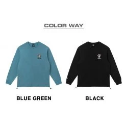 Volcom Flower Patterns Unisex U-Neck Long Sleeves Cotton Logo For Women Blue Green X L 31 Volcom Flower Patterns Unisex U-Neck Long Sleeves Cotton Logo For Women Blue Green X L -Volcom Sales Shop org 6215