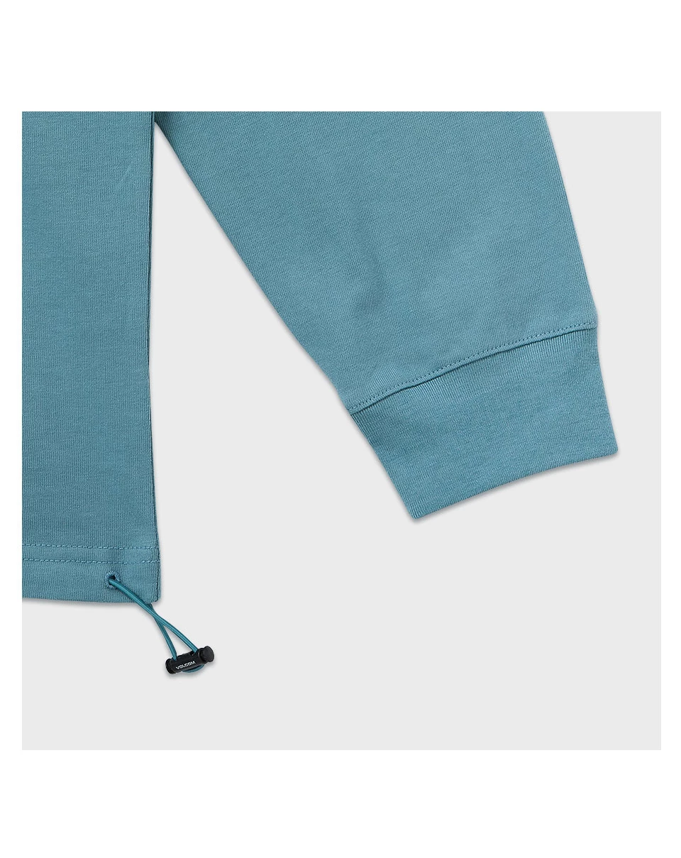 Volcom Flower Patterns Unisex U-Neck Long Sleeves Cotton Logo For Women Blue Green X L 21 Volcom Flower Patterns Unisex U-Neck Long Sleeves Cotton Logo For Women Blue Green X L - Image 19