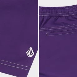 Volcom 2022 SS Unisex Street Style Cotton Logo Shorts For Men Red X M -Volcom Sales Shop org 6231