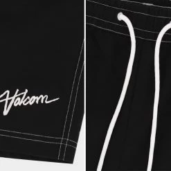 Volcom 2022 SS Unisex Street Style Cotton Logo Shorts For Men Red X M -Volcom Sales Shop org 6236