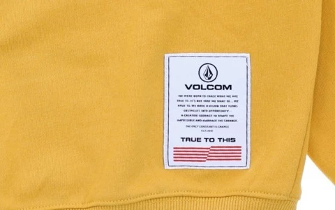 Volcom Unisex Long Sleeves Cotton Logo Sweatshirts For Men Black X M 13 Volcom Unisex Long Sleeves Cotton Logo Sweatshirts For Men Black X M - Image 11