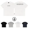 Volcom Unisex Street Style U-Neck Cotton Short Sleeves Logo For Men Gray X S