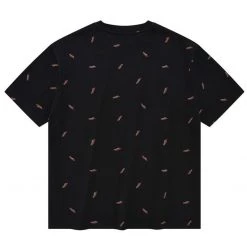 Volcom Unisex Street Style Short Sleeves Logo T-Shirts For Men Black X M -Volcom Sales Shop org 6369