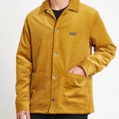 Volcom 2020-21FW Street Style Plain Shearling Logo Jackets For Men (1) Inventory Requirement Confirmation X Xl -Volcom Sales Shop org 6419